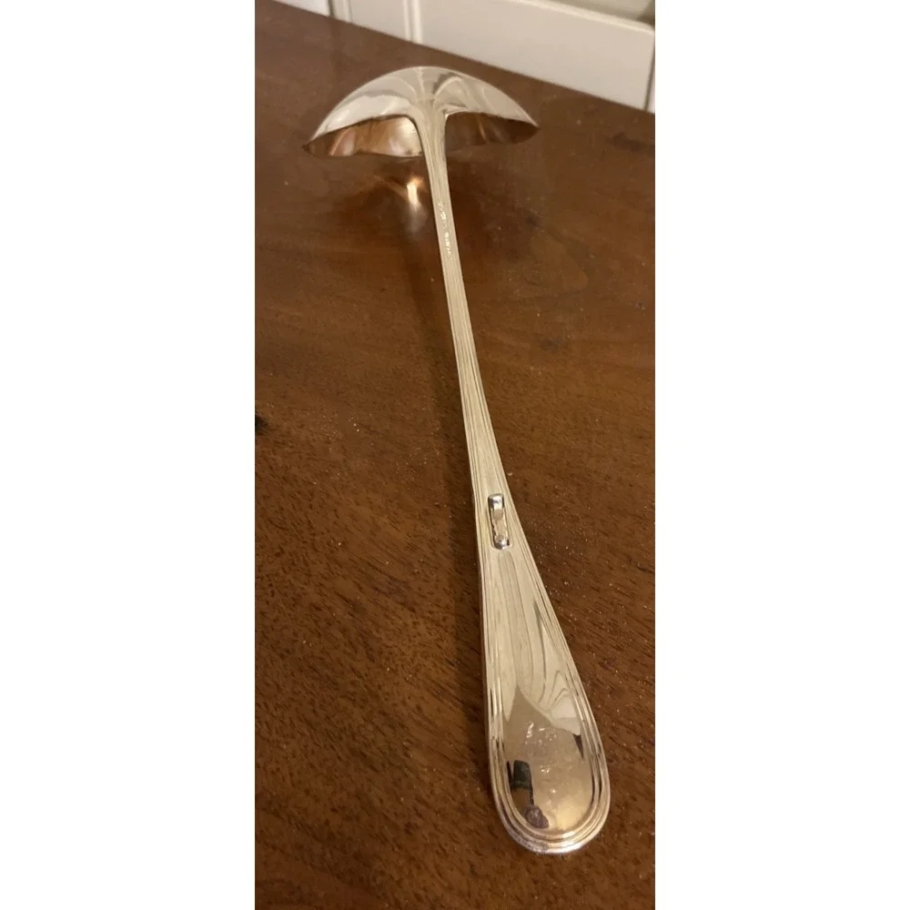 Gorham Heritage Silver Plate Punch Ladle Tureen Serving Spoon Italy‎ 12 3/4